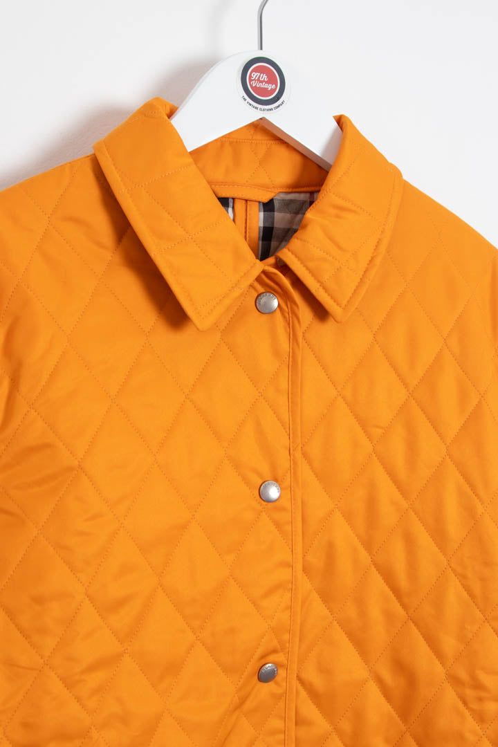 Women's Burberry Nova Check Lined Quilted Jacket (S) imagen 8