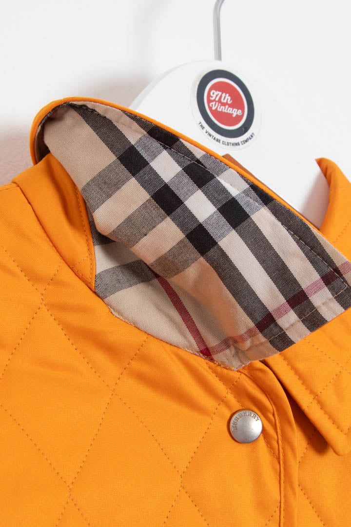 Women's Burberry Nova Check Lined Quilted Jacket (S) imagen 2