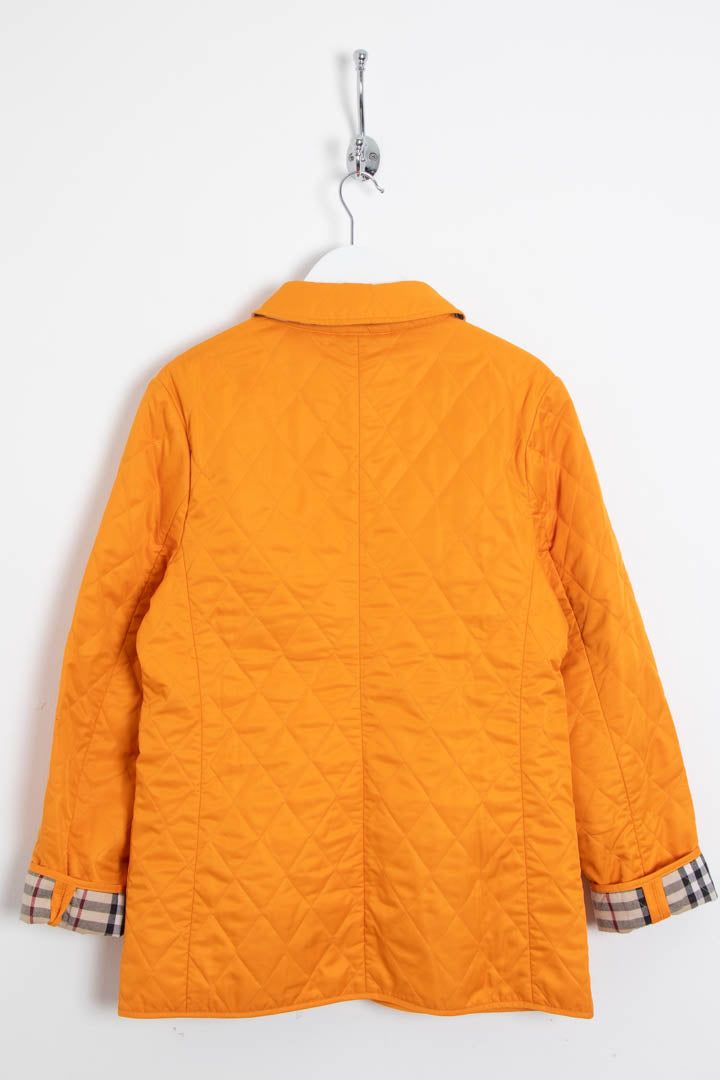 Women's Burberry Nova Check Lined Quilted Jacket (S) imagen 3