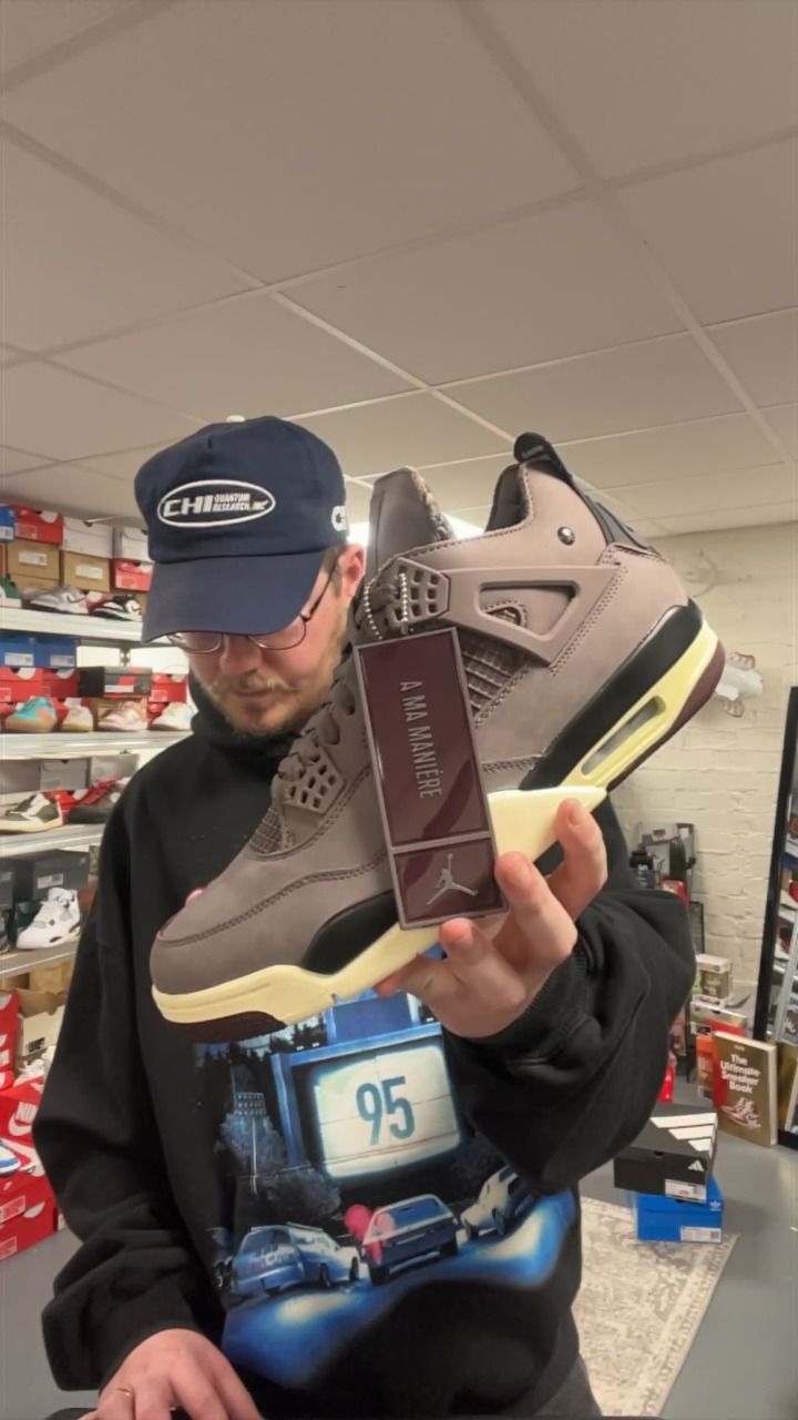 Jordan Jordan 4  A Ma Mainere Violet Ore UK 10 NEW FULL BOX  product image