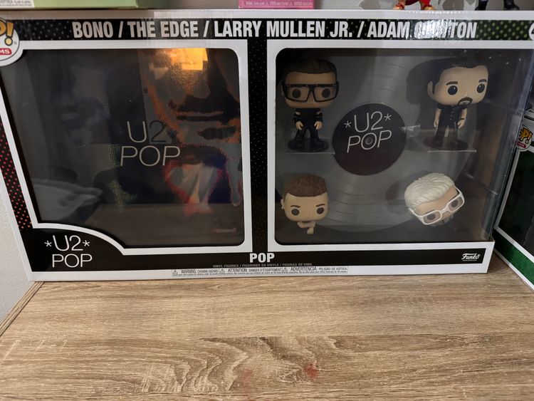 U2 Pop Vinyl Figures Set
