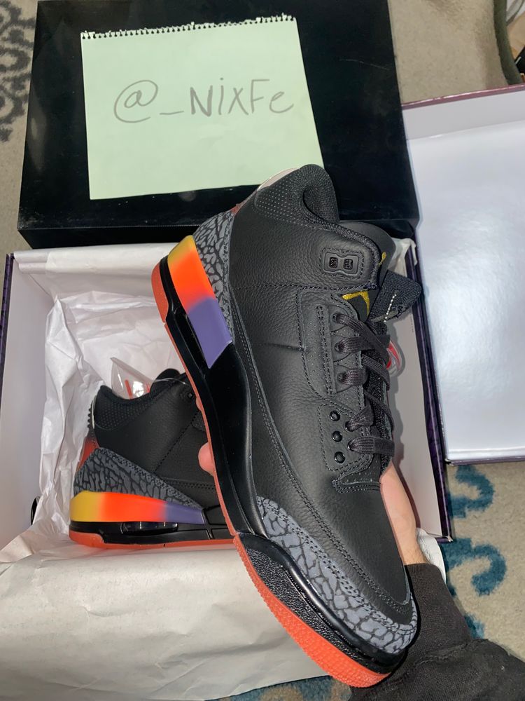 Immagine di Jordan 3 j balvin rio  3