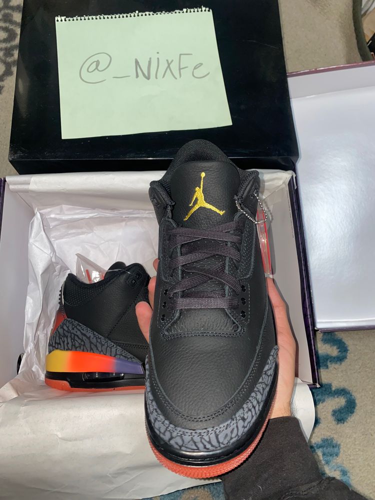 Immagine di Jordan 3 j balvin rio  2