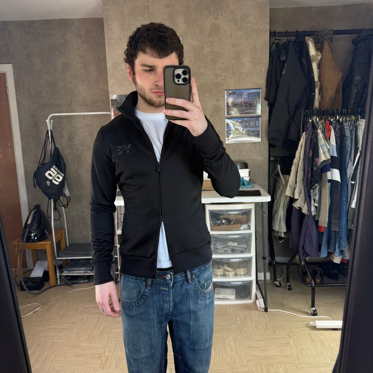 Adidas x Yohji Yamamoto 2010 technical two way zip high neck jacket (L) wms imagen 16