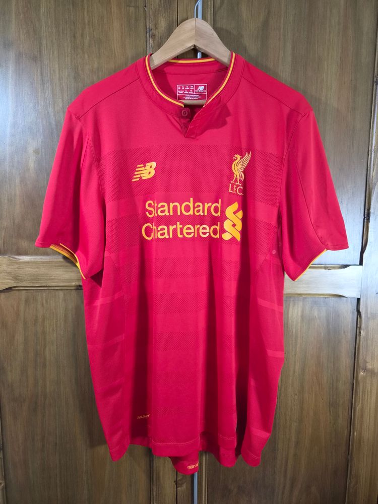 New Balance Liverpool Fc Red Football Shirt image 1