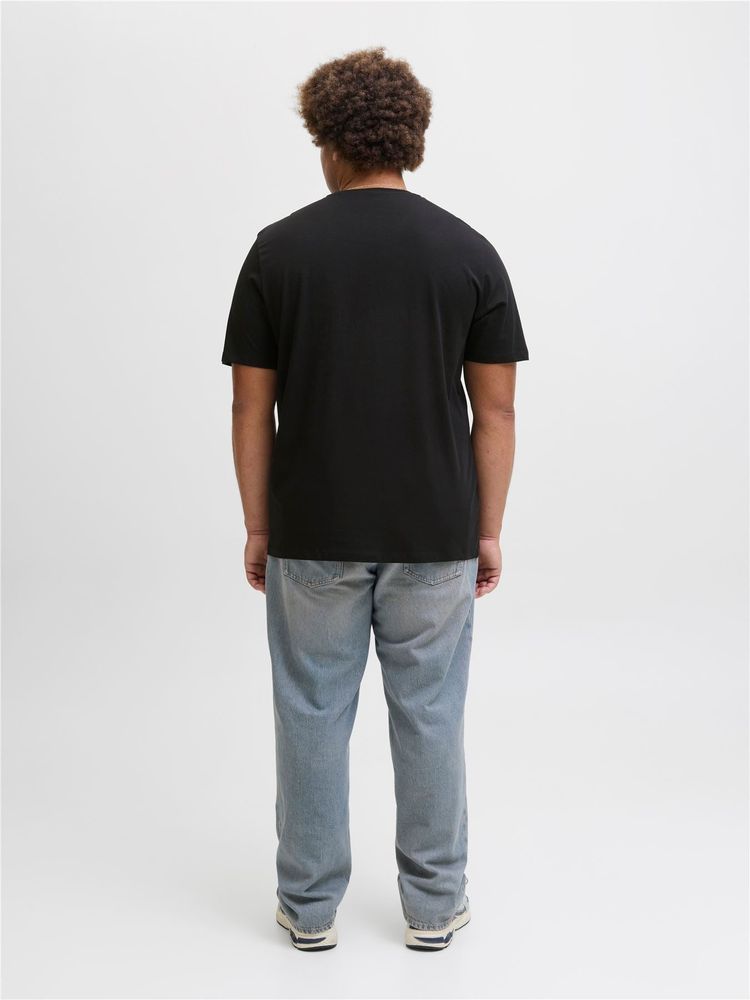 Jack & Jones Logo Printed T-Shirt For Men in 3 Colours, 3XL-5XL 20