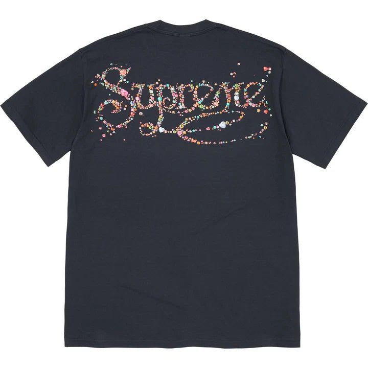 SUPREME GEMS T-SHIRT 'NAVY' (FW26)