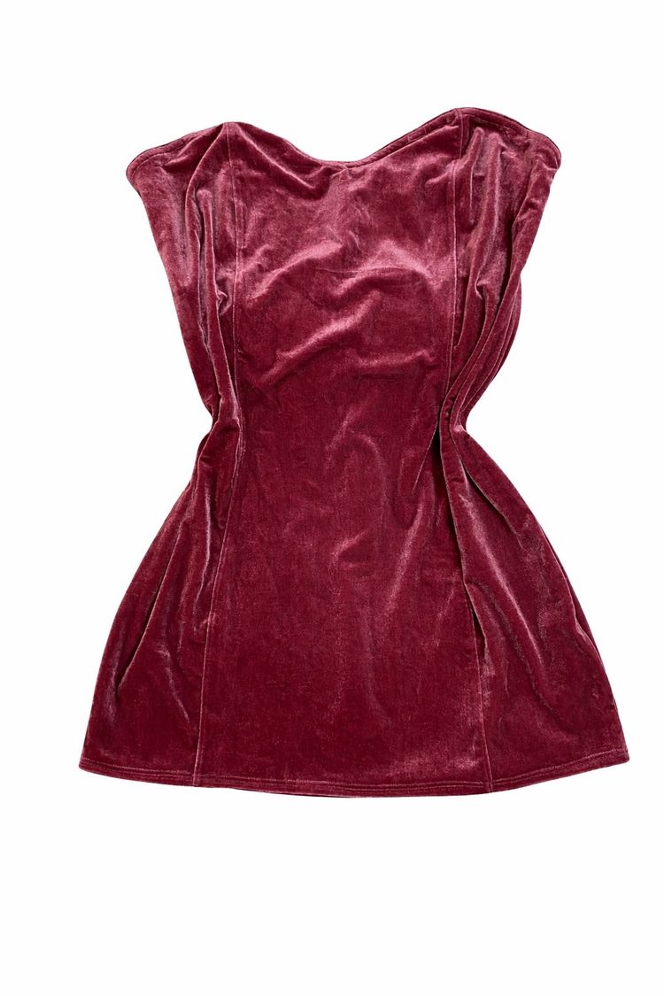 Velvet Red Velvet Dress product image