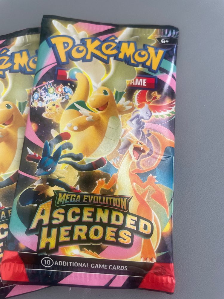 Pokémon Mega Evolution Ascended Heroes Trading Card Pack