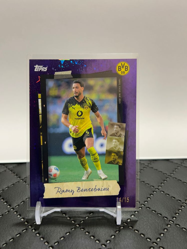 Topps  Ramy Bensebaini 14/15 purple stars