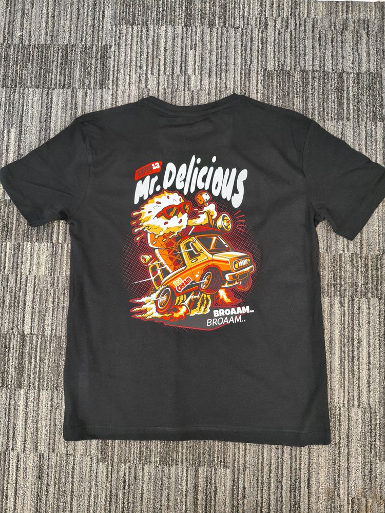 *NEW RELEASE* Zero13 Ice Cream, Black T-Shirt, New, Kids sizes 