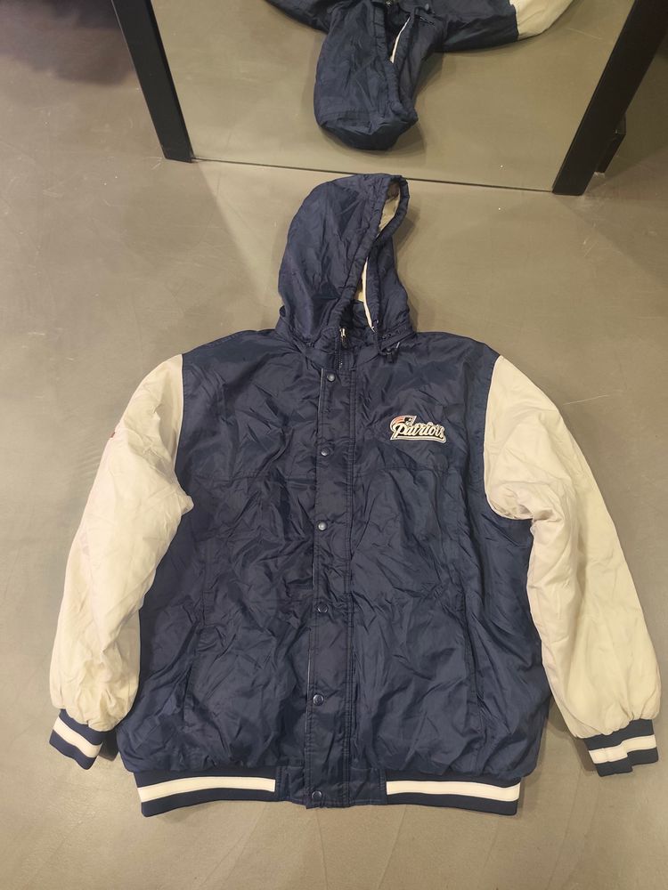 Reebok Hooded Jacket With Patriots Logo