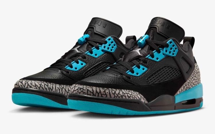 Jordan Spizike Low Colour Black/Gamma Blue/Wolf Grey Rrp £155