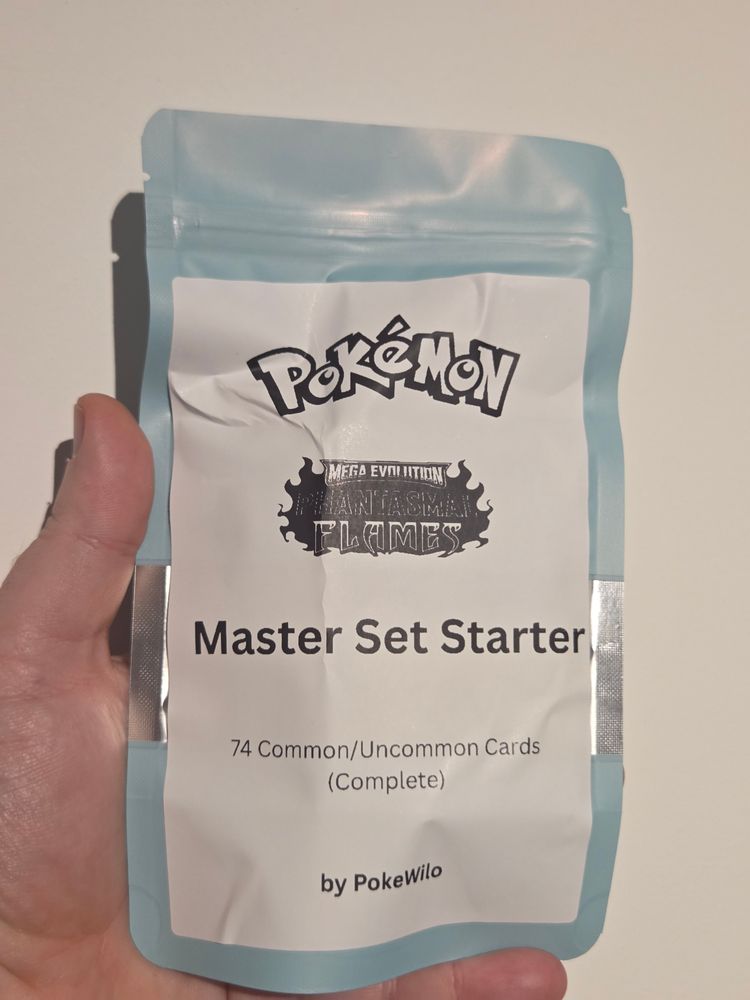 Pokémon Mega Evolution Phantasmal Flames Master Set Starter