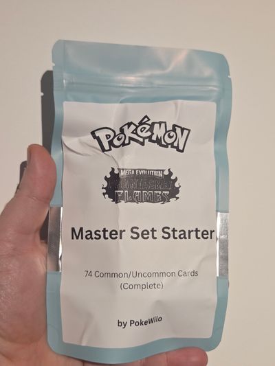 Pokémon Mega Evolution Phantasmal Flames Master Set Starter