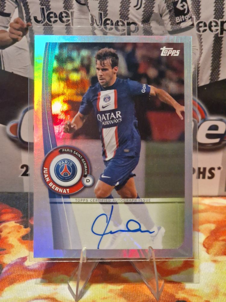 Topps Paris Saint-Germain Juan Bernat Autographed 