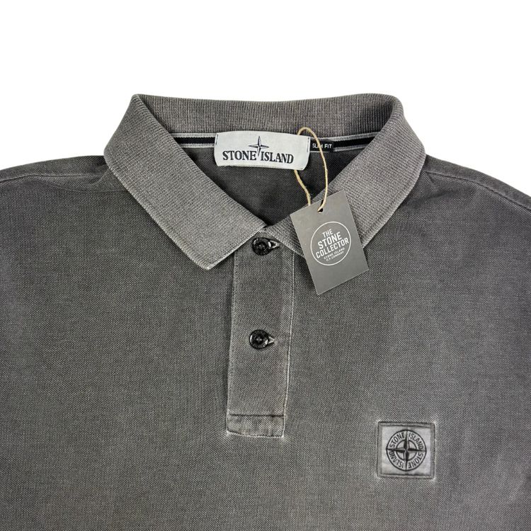 Polo Stone Island Gris oscuro manga corta - talla L image 2