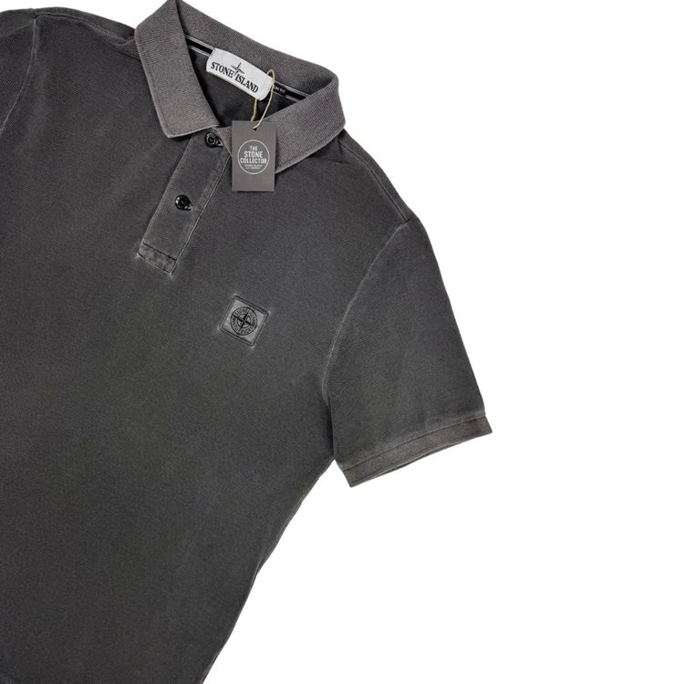 Polo Stone Island Gris oscuro manga corta - talla L image 4