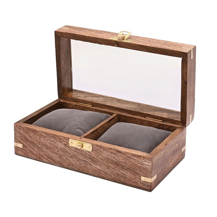 Harvey Makin Wooden Watch Duo Storage Box