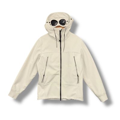 CP Company goggle Jacket, cream, large