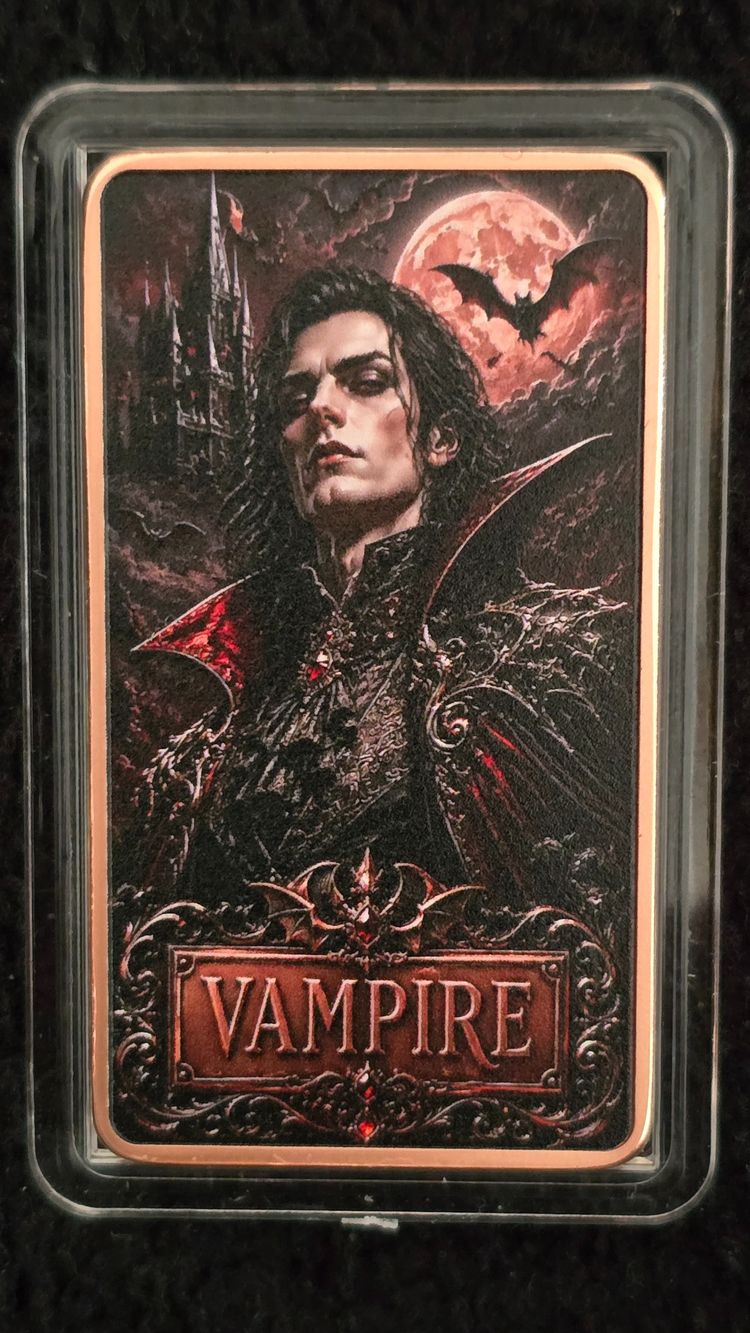 Vampire 1oz copper bar image 1