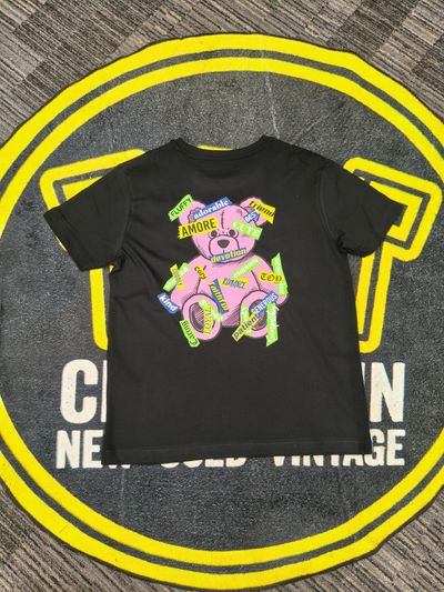 Zero13 Pink Teddy Black T-Shirt, New, all sizes