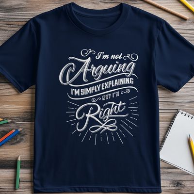 Not Arguing, Just Explaining! Comedy 1