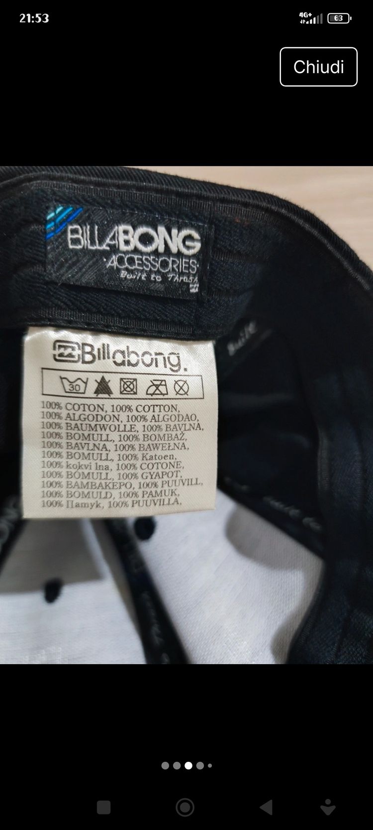 Billabong Black Cap 3