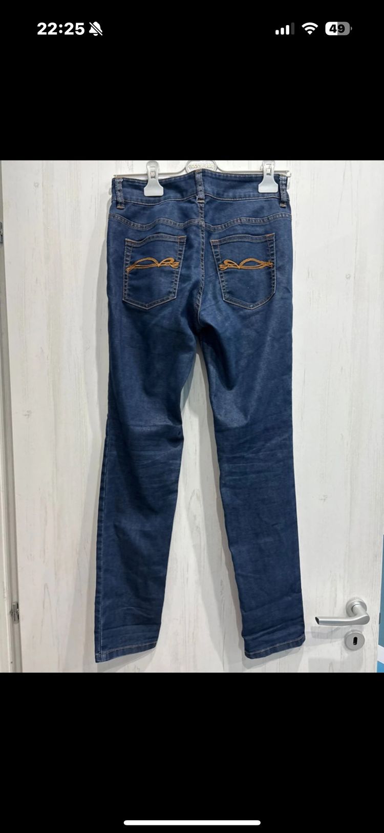 MAX&Co blue denim jeans imagen 3