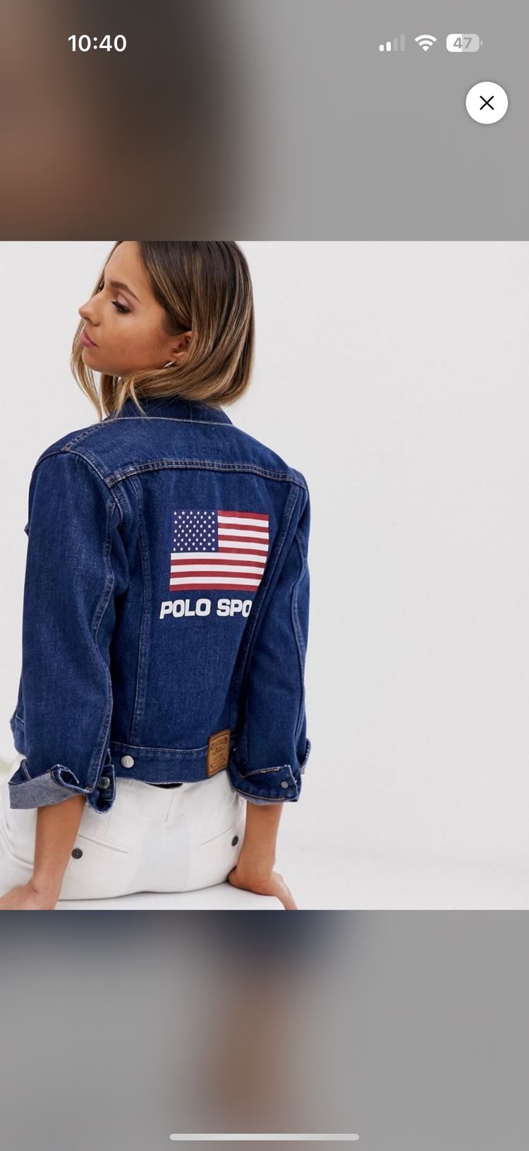 Polo sport Ralph Lauren limited edition denim jacket
