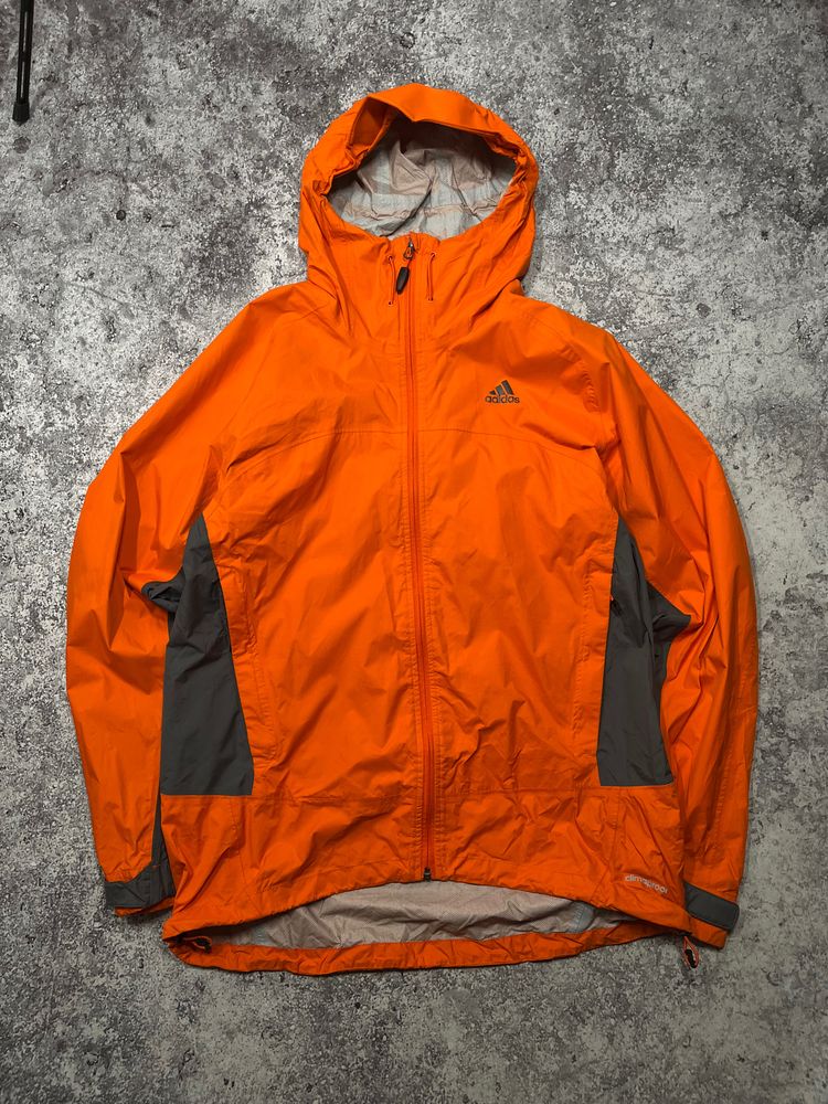 Adidas Orange Hooded Jacket