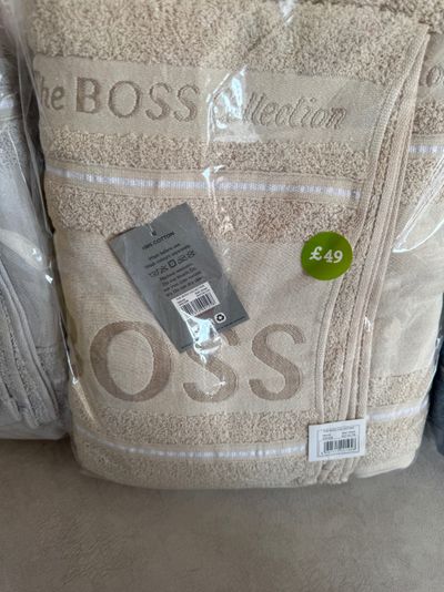 Boss Collection Towel Set x 3 towels