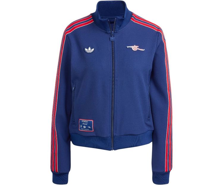 adidas Originals Arsenal FC  Terrace Icons Womens Tracksuit Top rrp £100.00 (JF0550) imagen 2
