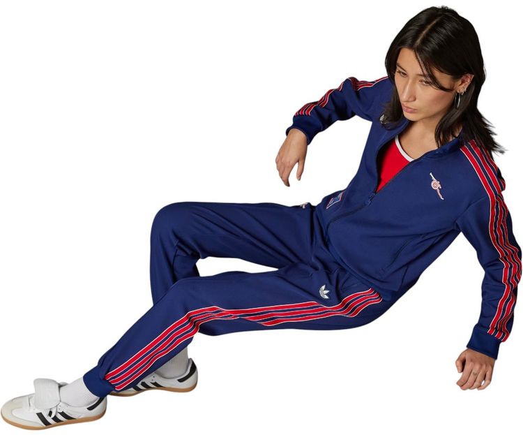 adidas Originals Arsenal FC  Terrace Icons Womens Tracksuit Top rrp £100.00 (JF0550) imagen 3