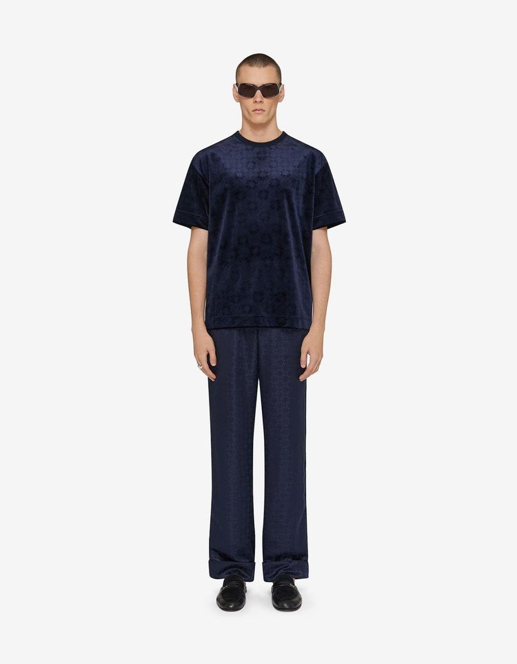 Givenchy Blue Monogram 72 T-Shirt 5