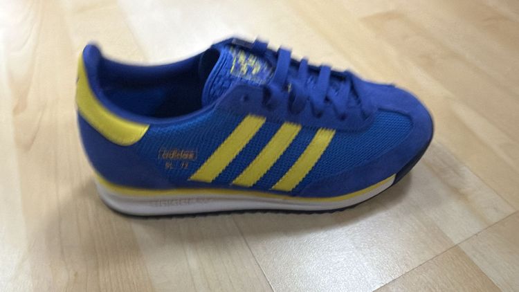 Adidas Blue And Yellow Sneakers