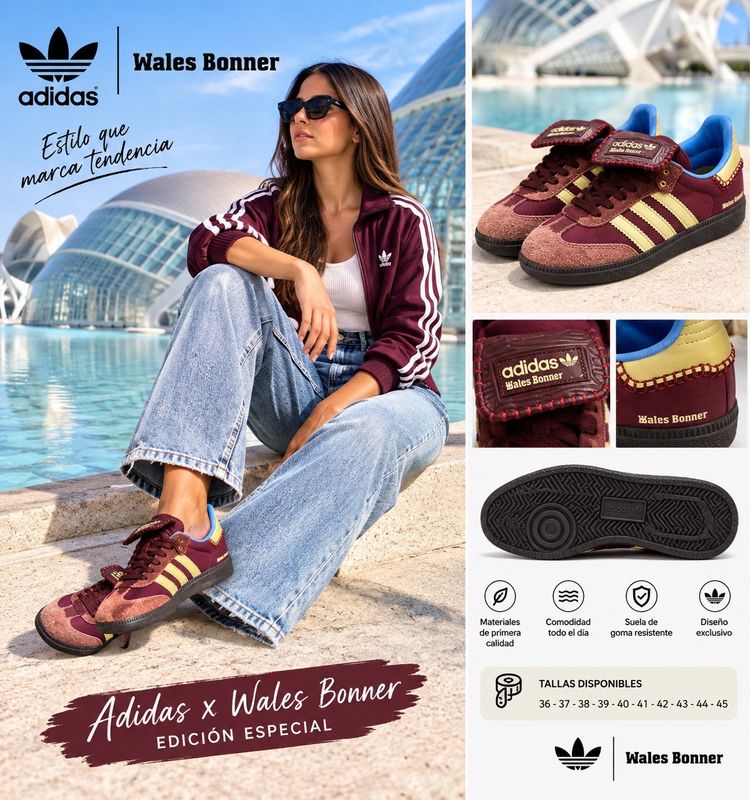 Adidas X Wales Bonner Sneakers obraz 4
