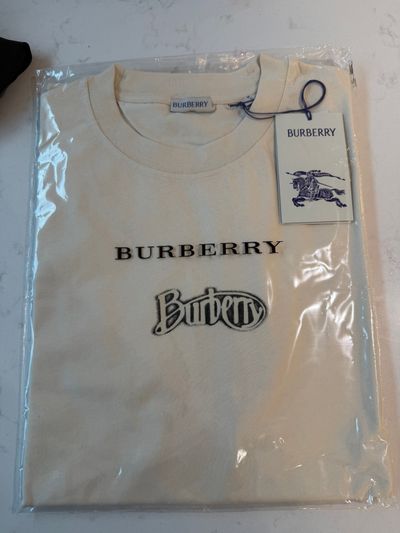 Burberry Bubble Crème T-Shirt RRP £450