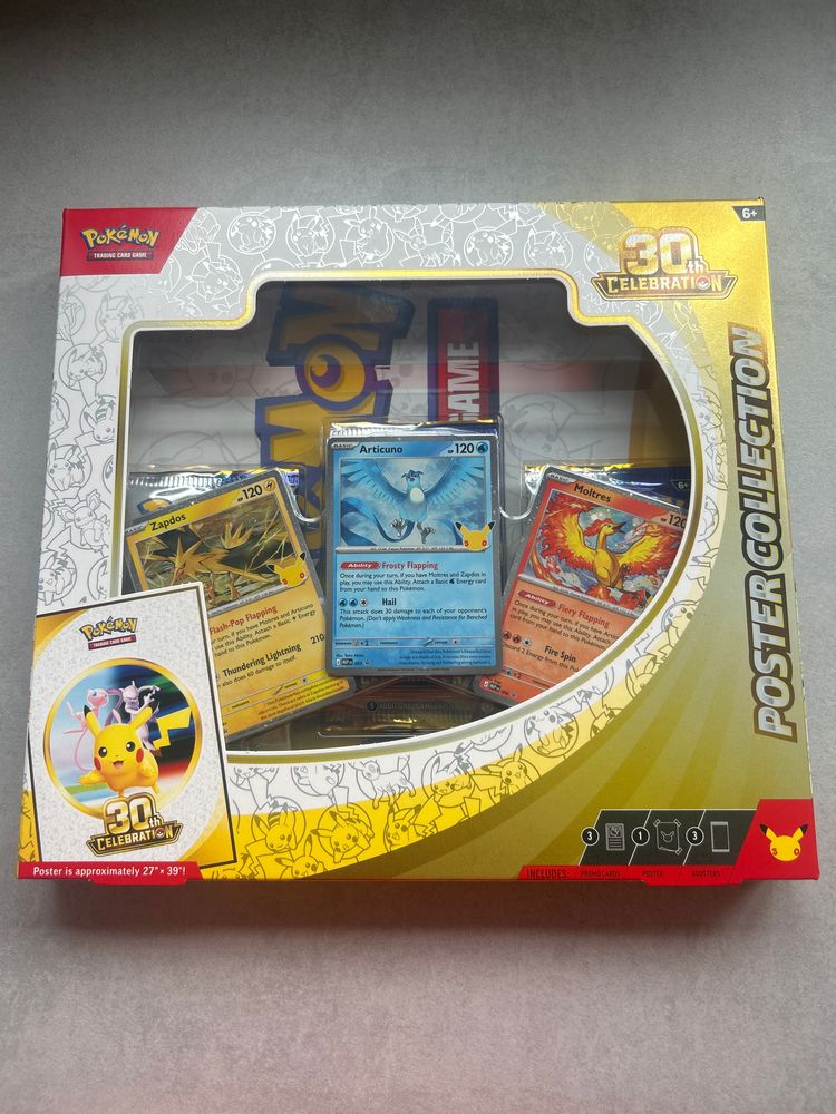 Pokémon 30Th Celebration Poster Collection