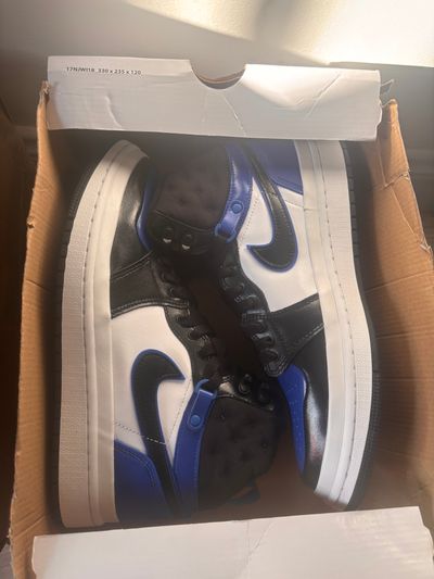 Air Jordan Game royal Black, White, And blue