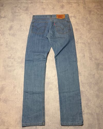 Vintage Levis 501 Baby Blue Classic Straight Fit Usa Casual Basic