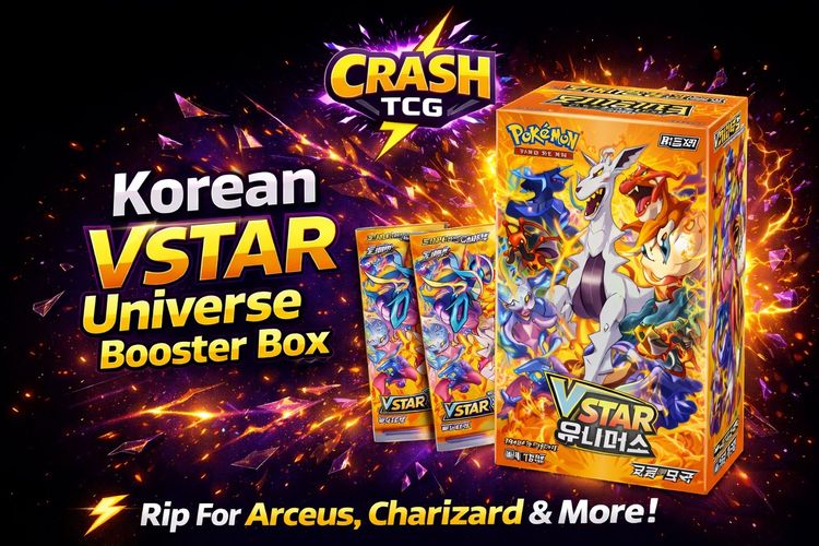 Korean Vstar Universe Booster Box and packs