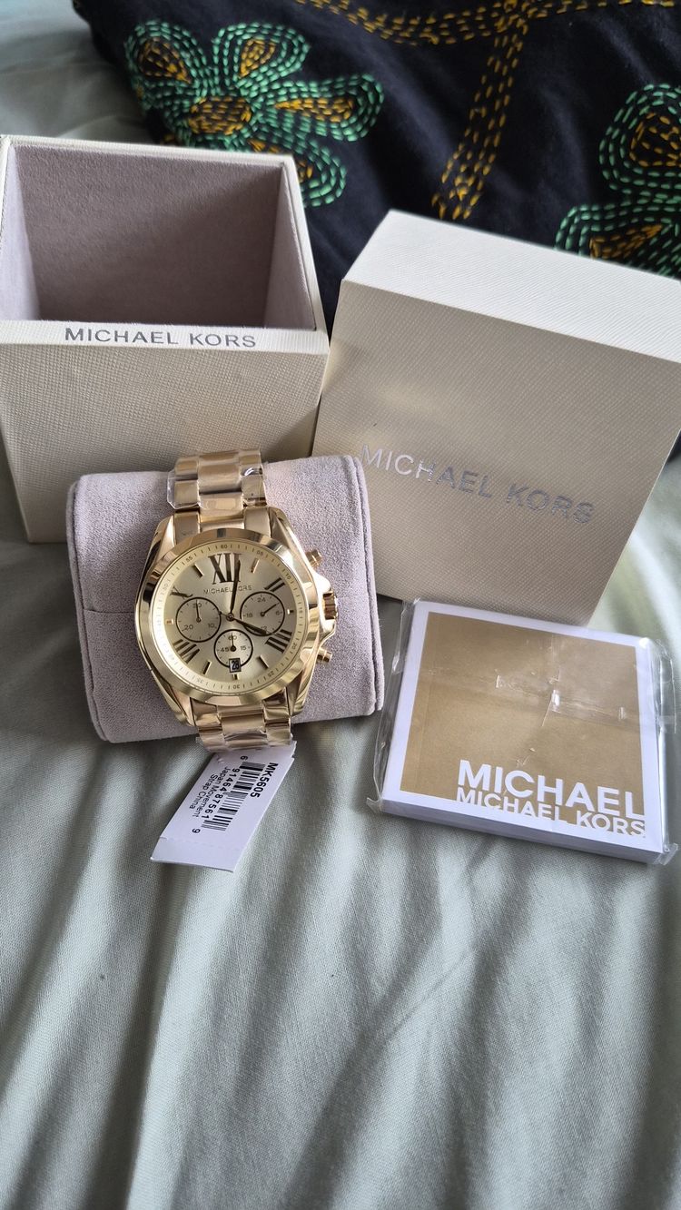 Michael Kors Gold-Tone Wristwatch