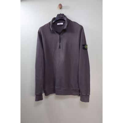 Stone Island Charcoal Grey 1/4 Zip Jumper