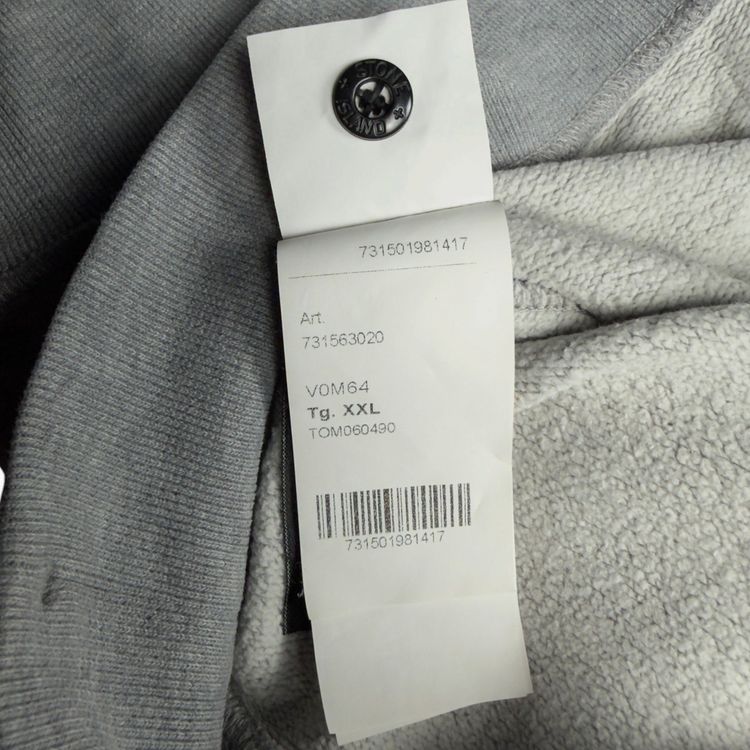A/W 20 Stone Island Cotton Crewneck Sweatshirt - Grey image 6