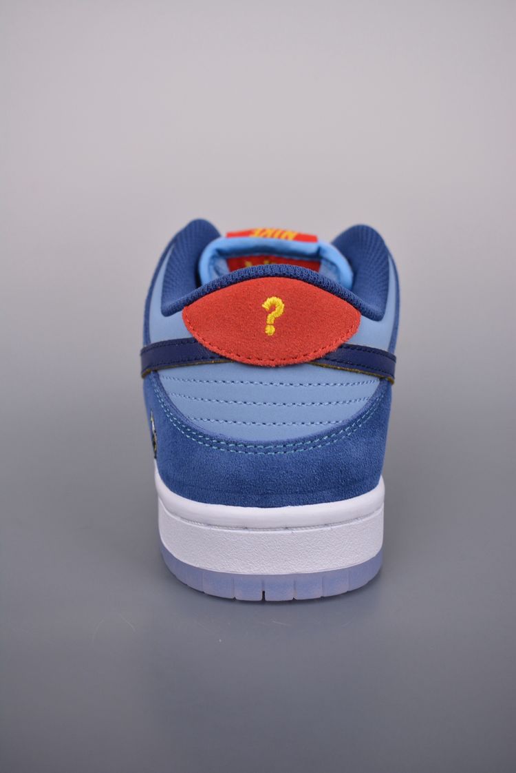 Blue casual sneakers image 4