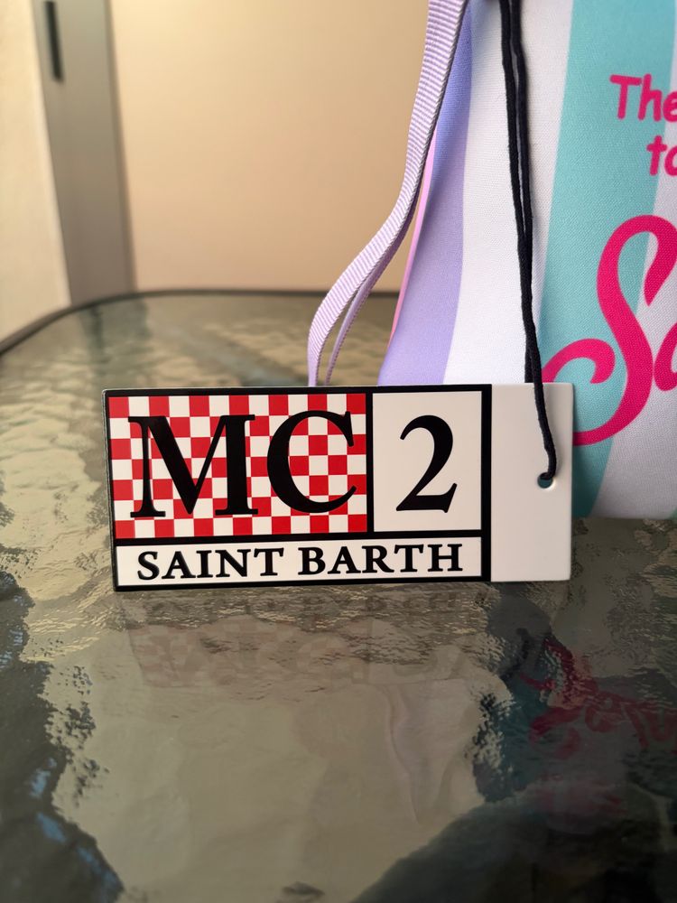 Immagine di Saint Barth Striped Pouch Bag 4