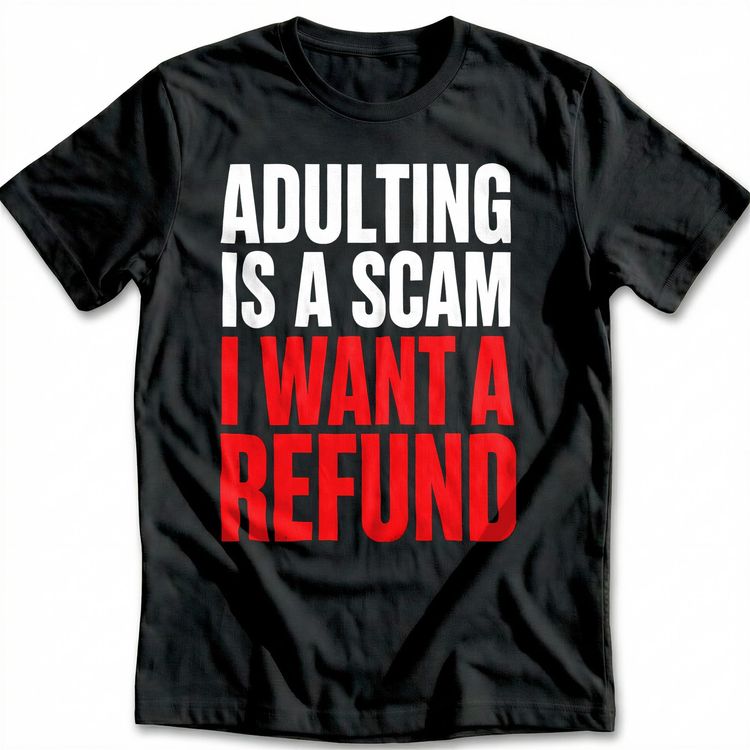 I Want a Refund T-Shirt EU 3