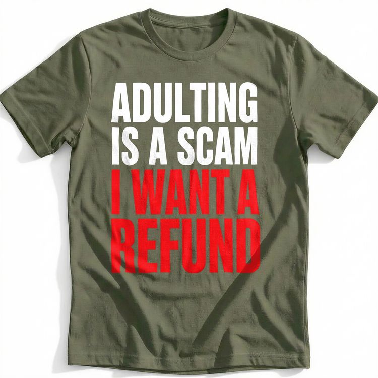 I Want a Refund T-Shirt EU 1