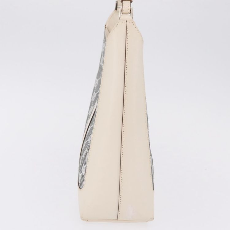 GUCCI GG Canvas Jackie Shoulder Bag Gray Silver 001 3876 Auth 210994V - Jerrillo image 5